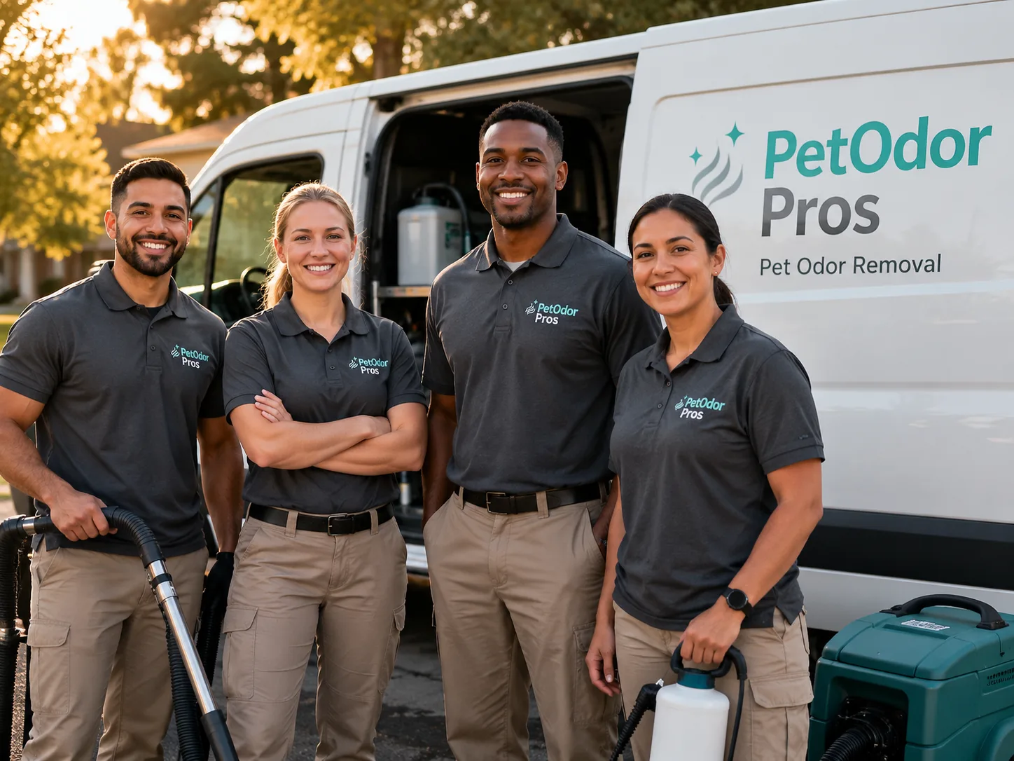 Pet Odor Removal team serving Duarte, CA